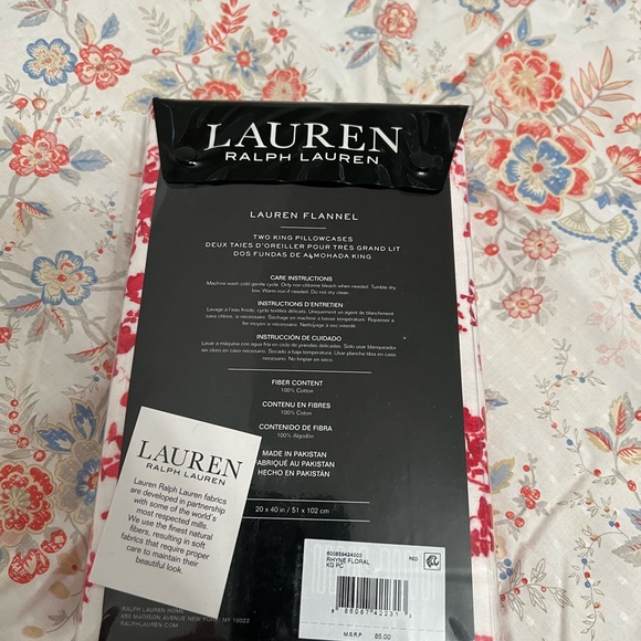 Ralph Lauren King pillowcases (pair in package). - Picture 2 of 4